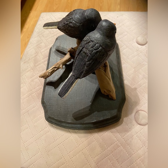 Hand made - Bird carving - dark eyed junkos - handcrafted - Picture 9 of 13